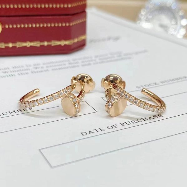 Replica Cartier Nail Earrings