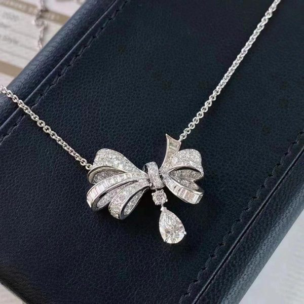 graff Tilda's Bow Baguette necklace price