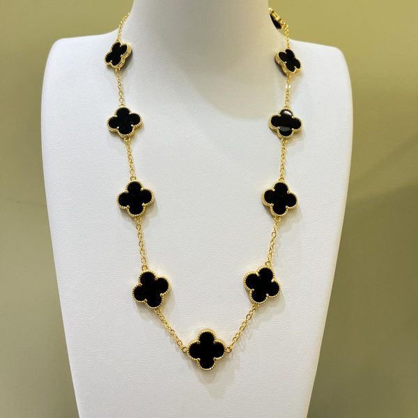 Vintage Alhambra necklace 10 motifs dupe