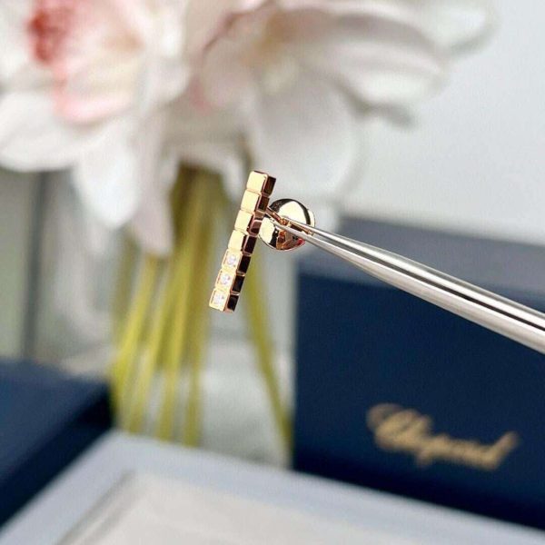 Chopard Ice Cube Earrings Dupe cheap