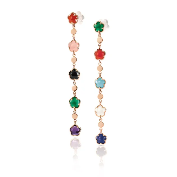 Pasquale Bruni 18K Rose Gold Figlia dei Fiori Earrings