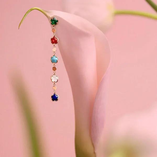 Pasquale Bruni 18K Rose Gold Figlia dei Fiori Earrings Fake