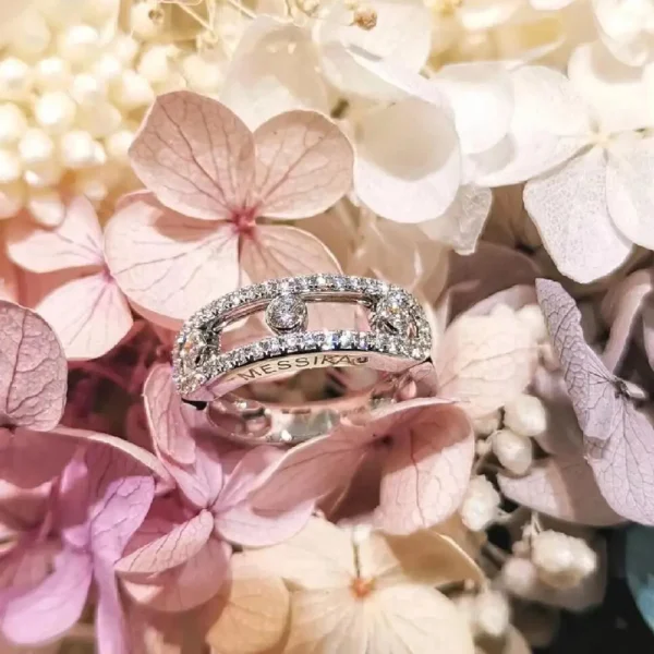 Messika Move Classique Pavé Diamond Ring fake dupe