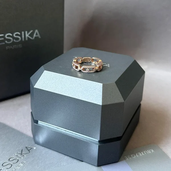 Messika Move Link Multi Pavé Diamond Ring