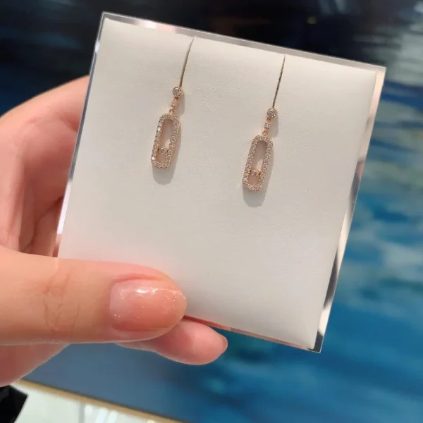 Messika Move Move Uno Stud Diamond Earrings copy