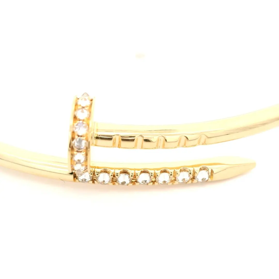 Cartier Juste Un Clou Bracelet Small Model Reverse-Set Diamonds fake dupe Cartier Juste Un Clou Bracelet Small Model Reverse-Set Diamonds fake dupe