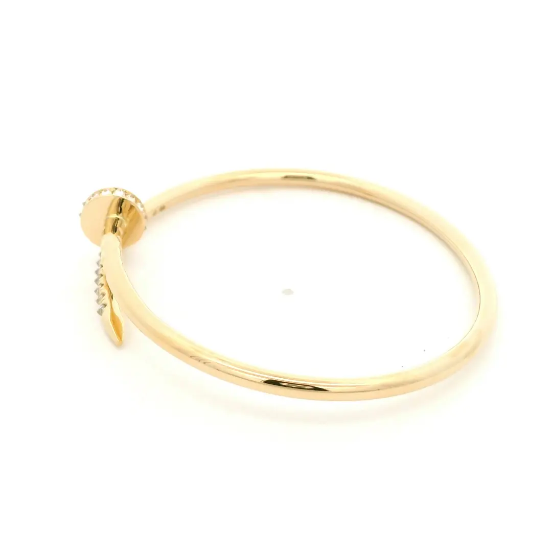 Cartier Juste Un Clou Bracelet Small Model Reverse-Set Diamonds fake Cartier Juste Un Clou Bracelet Small Model Reverse-Set Diamonds fake