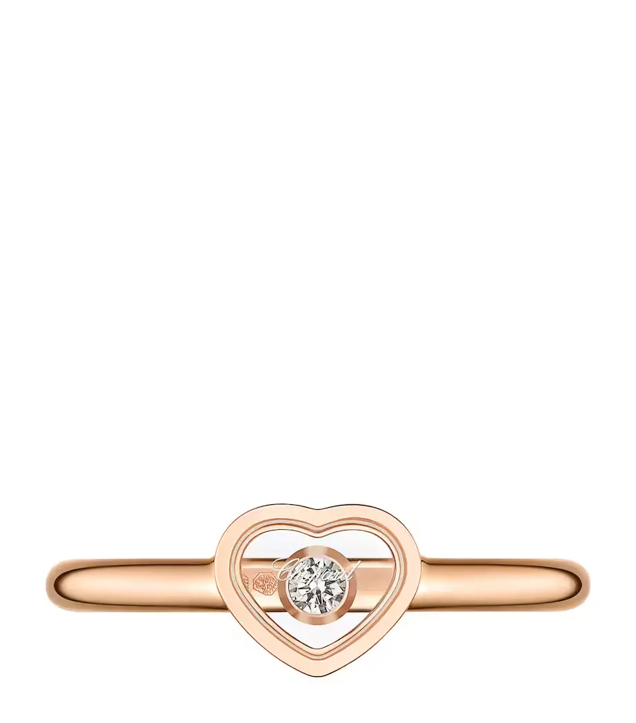 18K Gold Chopard My Happy Hearts Diamond Ring dupe copy 18K Gold Chopard My Happy Hearts Diamond Ring dupe copy