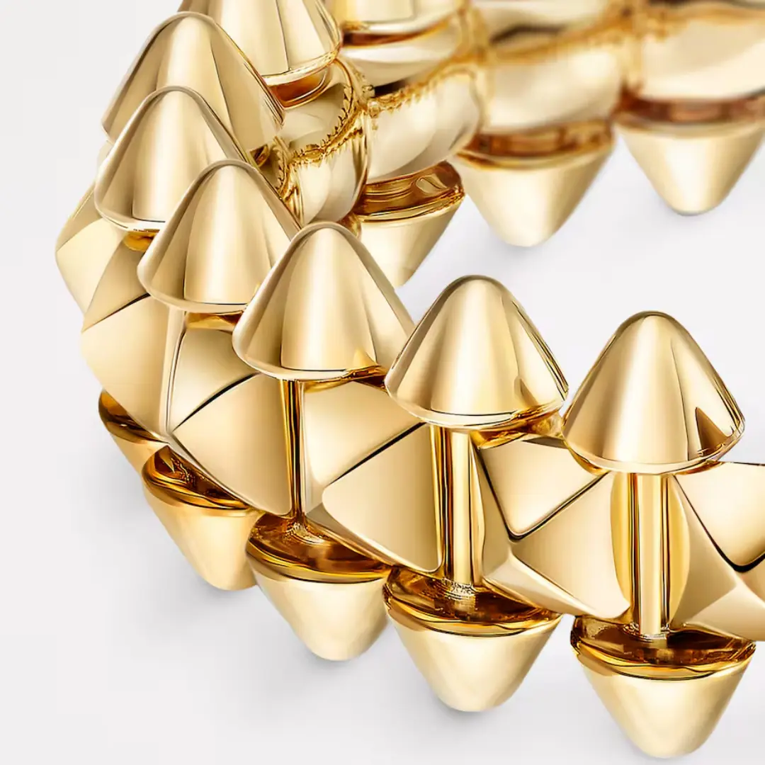 18K Solid Gold Clash de Cartier Ring Small Model cheap 18K Solid Gold Clash de Cartier Ring Small Model cheap