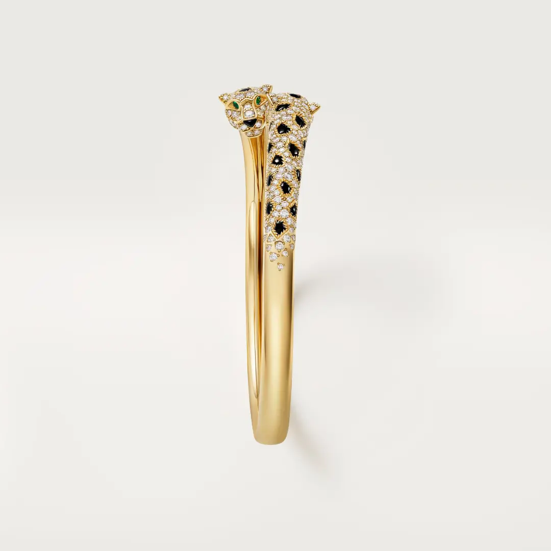 Panthère de Cartier Bracelet Small Model Half-Paved cheap Panthère de Cartier Bracelet Small Model Half-Paved cheap