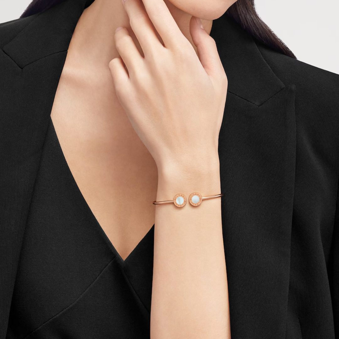Bvlgari Bvlgari Rose Gold and Mother-of-Pearl Bracelet cheap copy Bvlgari Bvlgari Rose Gold and Mother-of-Pearl Bracelet cheap copy