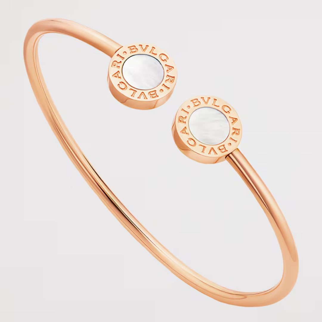 Bvlgari Bvlgari Rose Gold and Mother-of-Pearl Bracelet dupe Bvlgari Bvlgari Rose Gold and Mother-of-Pearl Bracelet dupe
